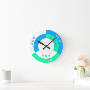 Horloge Ronde Outils Procrastination