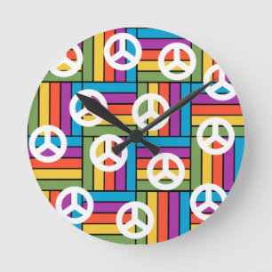 Horloge Ronde Paix des années 1970
