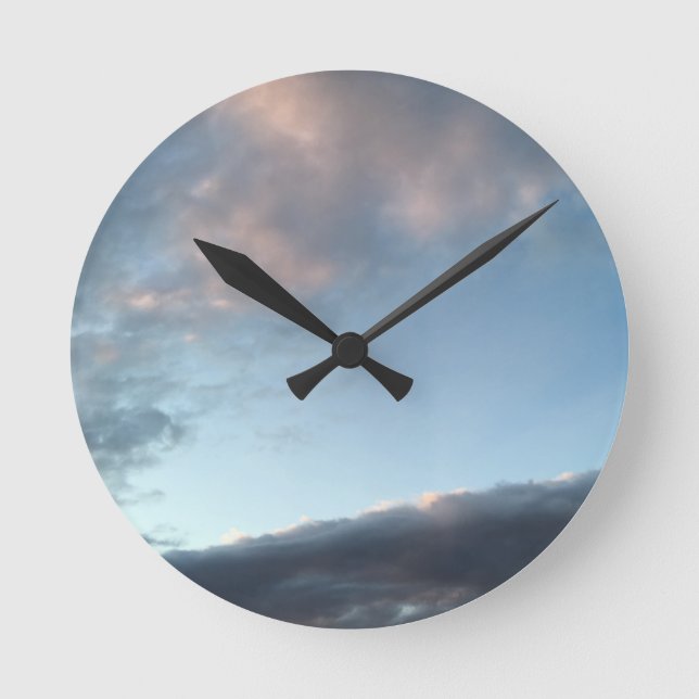 Horloge Ronde Paix et calme (Recto)