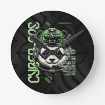 Panda Cyborg Ops – Panda Cybernétique Futuriste 