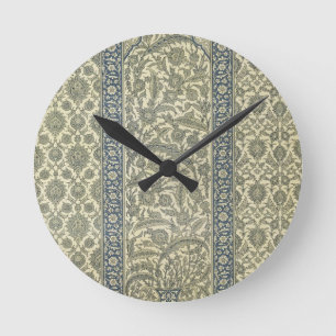 Horloge Ronde Panneau carrelé de mosquée d'Ibrahym Agha, des