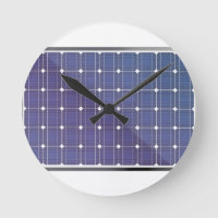 Panneau solaire en blanc