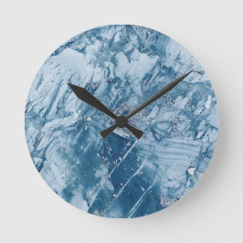 Horloge Ronde Papiers Cadeaux Abstraits 18