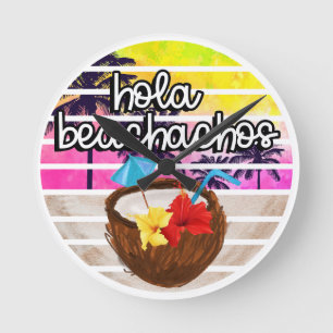 Horloge Ronde Paradis tropical