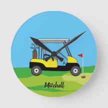 Parcours de golf amusant Panier personnalisé