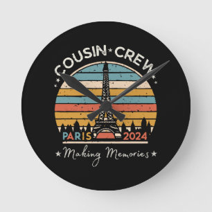 Horloge Ronde Paris France Créer des souvenirs 2024