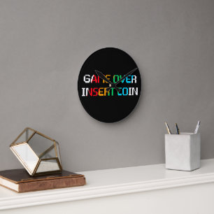 Horloge Ronde Partie terminée Insérer une pièce