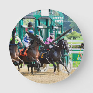 Horloge Ronde Partir à Saratoga