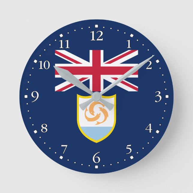 Horloge Ronde Patriotic Flag (Recto)