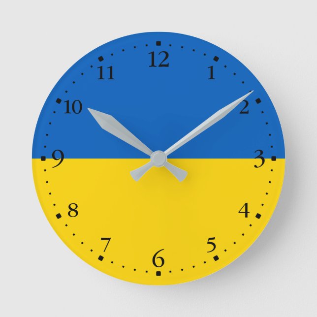 Horloge Ronde Patriotic Ukraine (Recto)