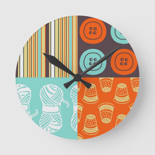 Horloge Ronde Pattern (Recto)