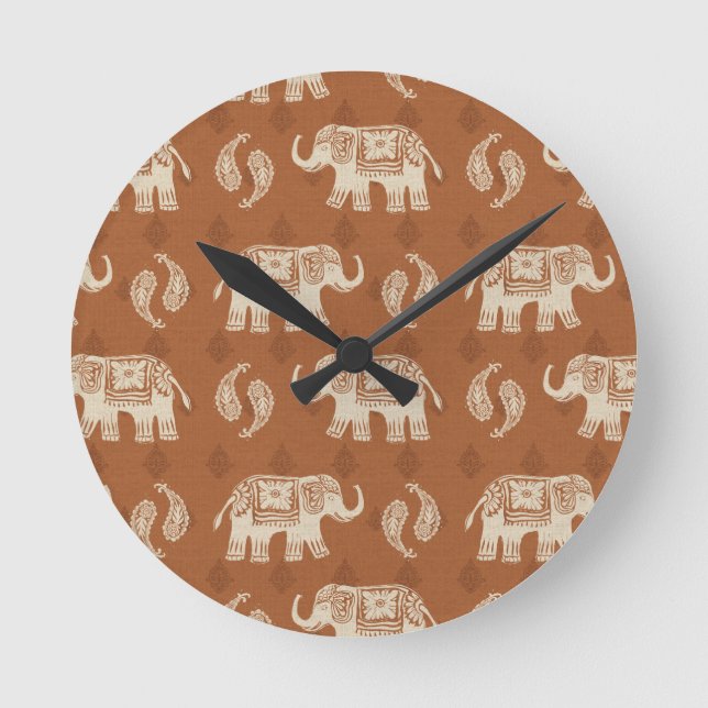 Horloge Ronde Patters de Caravan (Recto)