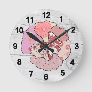 Horloge Ronde Pavot de Bunter