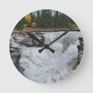 Horloge Ronde Paysage des chutes, chutes Athabasca