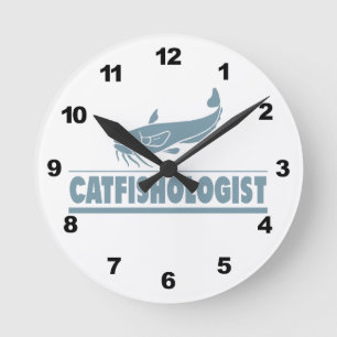 Horloge Ronde Pêche à la pêche