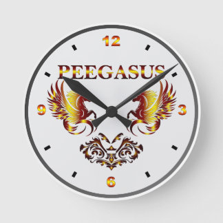 Horloge Ronde PEEGASUS of Clock