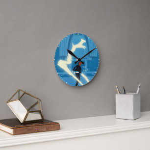 Horloge Ronde Peinture du Patronus de Ron Weasley