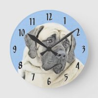 Peinture Mastiff (Fawn) anglaise - Art Chien origi