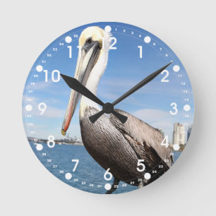 Horloge Ronde Pélican