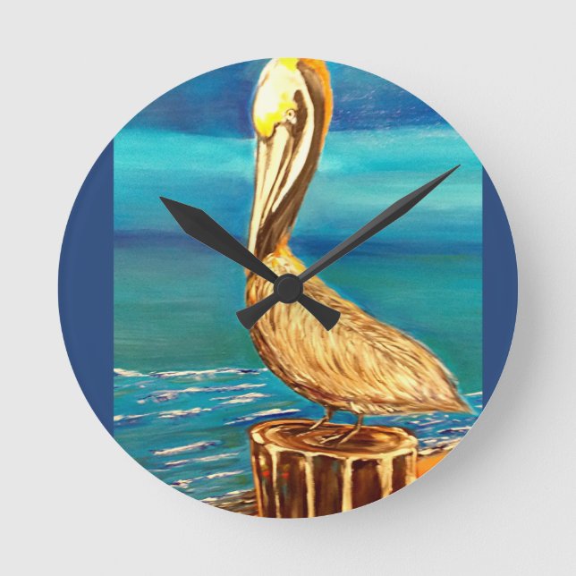 HORLOGE RONDE PELICAN (Recto)