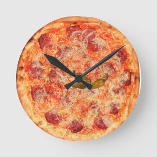 Horloge Ronde Pepperoni