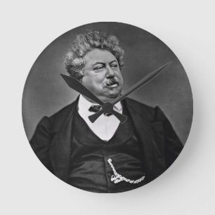 Horloge Ronde Pere de doumas d'Alexandre (1802-70), de 'Galerie