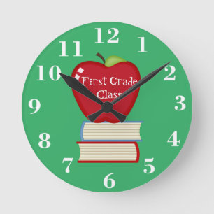 Horloge Ronde Personnalisez la salle de classe