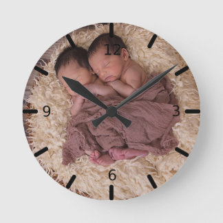 Horloge Ronde Personnalisez Votre Propre Photo
