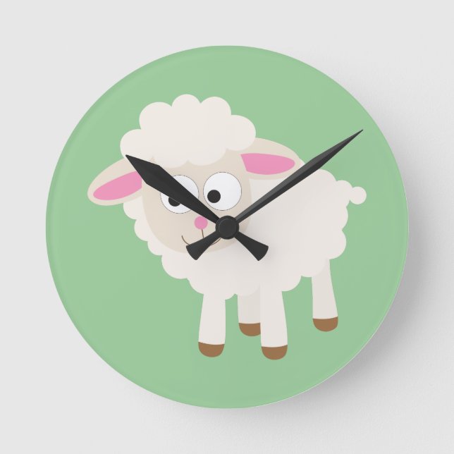 Horloge Ronde Petit agneau (Recto)