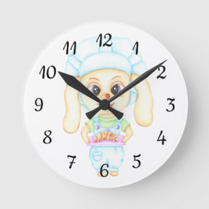 Horloge Ronde Petit boulanger