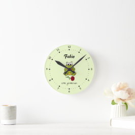 Horloge Ronde Petite grenouille