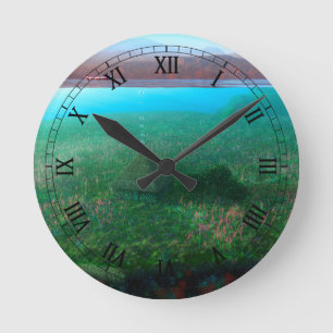 Horloge Ronde Phantastes : L'horloge de l'île