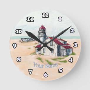 Horloge Ronde Phare de midi
