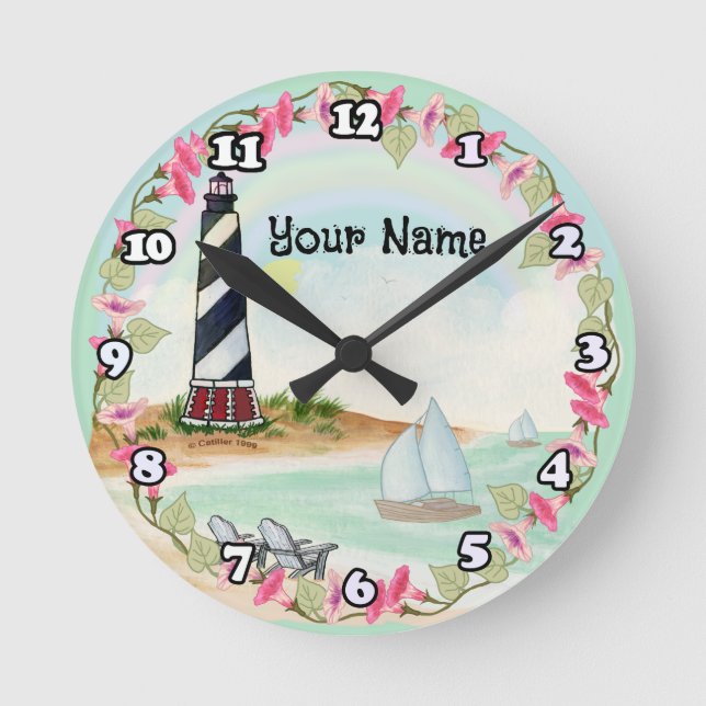 Horloge Ronde Phare du cap Hatteras (Recto)