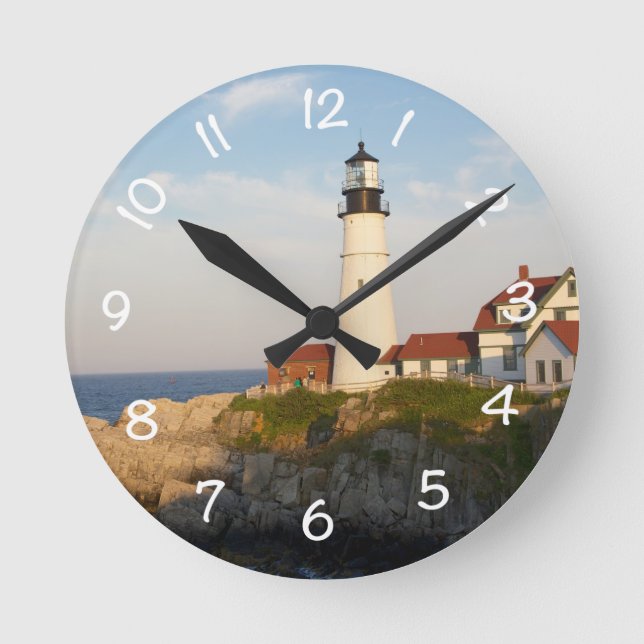 Horloge Ronde Phare principal de Portland (Recto)