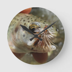 Horloge Ronde Photo Rainbow Trump