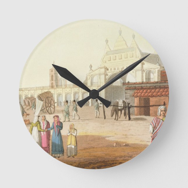 Horloge Ronde Piazza del Mercato, Buenos Aires, Argentine, de (Recto)