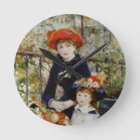 Pierre A Renoir | Deux Soeurs, ou Sur La Terrasse