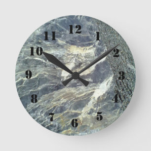 Horloge Ronde Pierre et roche
