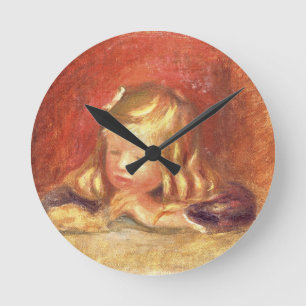 Horloge Ronde Pierre un Coco de Renoir   au Tableau