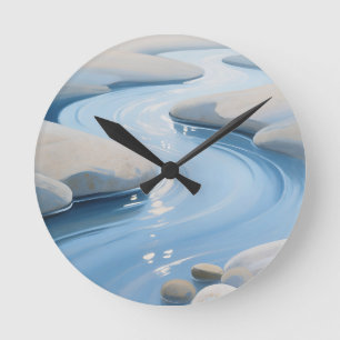 Horloge Ronde Pierres de la Rivière Bleue