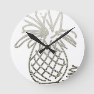 Horloge Ronde PineDoodle