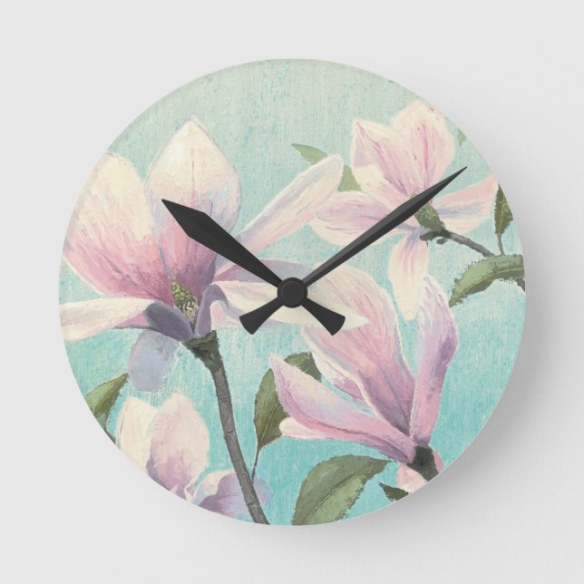 Horloge Ronde Pink Blossoms from the South (Recto)