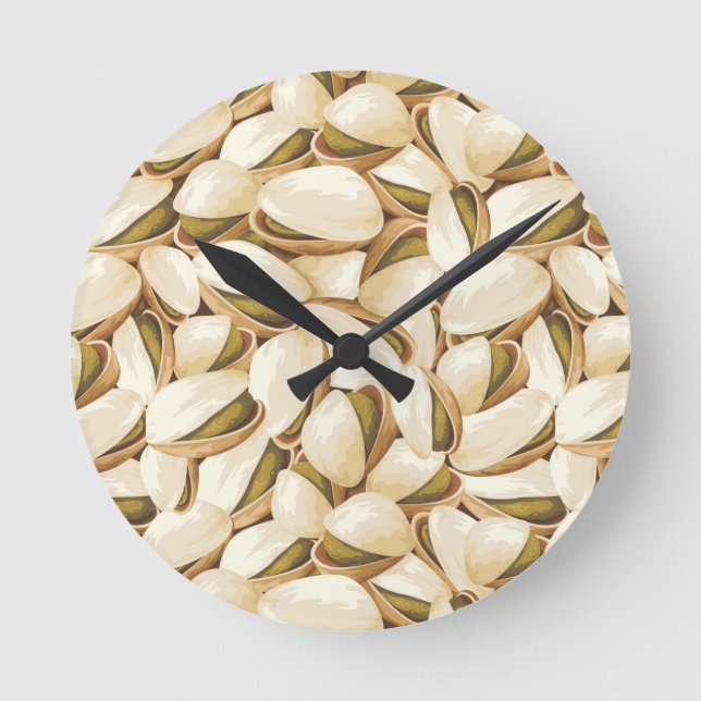 Horloge Ronde Pistaches (Recto)