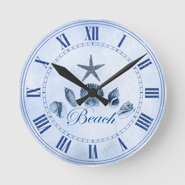 Horloge Ronde Plage (Recto)