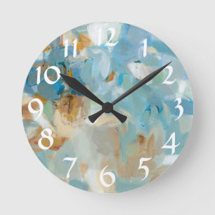Horloge Ronde Plage d'étincelle
