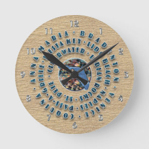 Horloge Ronde Plages de la côte ouest de Floride