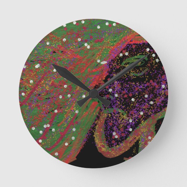 Horloge Ronde Plant Magician  (Recto)