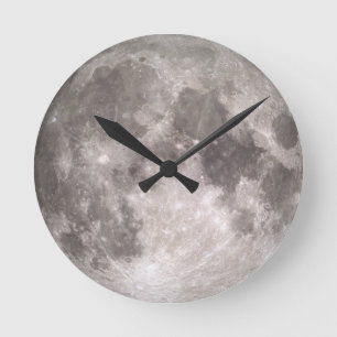 Horloge Ronde Pleine lune rare le jour de Noël