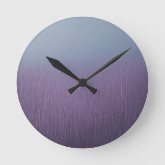 Horloge Ronde Pluie de lavande
